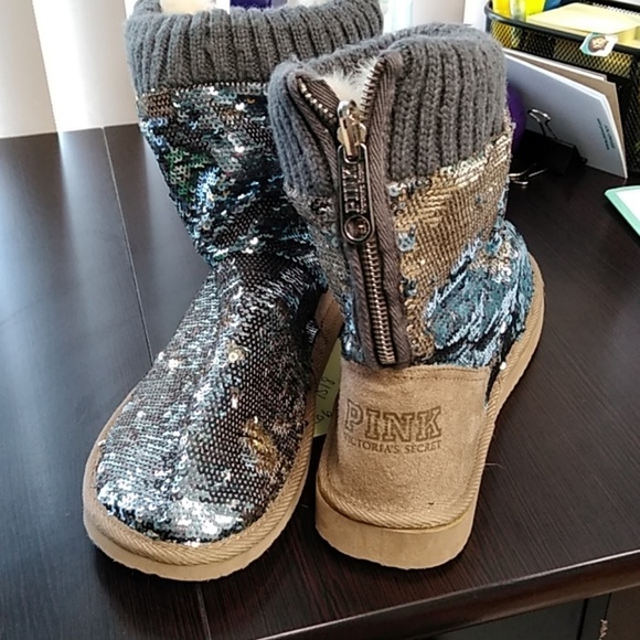 victoria secret pink boots